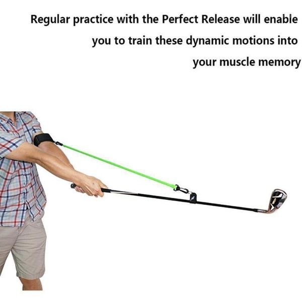

golf training aids swing trainer latex tube club fixing accessories resistance bands rope equipment pull tra a3p81