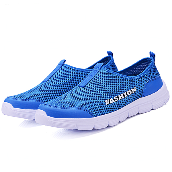 

2021 Summer New Women Sandals Women Casual Shoes Lightweight Breathable Water Slip-on Shoes Women Sneakers Sandalias Mujer, Blue
