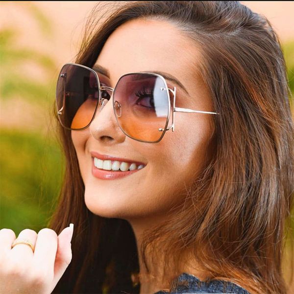 

new sunglasses women's fashion irregular big frame trend sunglasses women's net red same sunglasses 1252, White;black