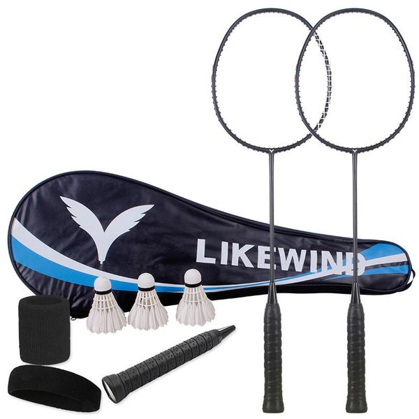 

badminton racket black whit racket