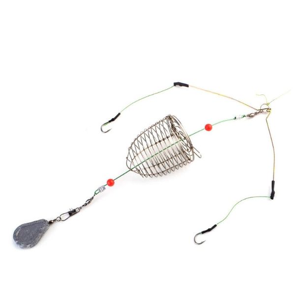 

feeder carp rig fishing hook,the fishing group bait cage, lead hook connector