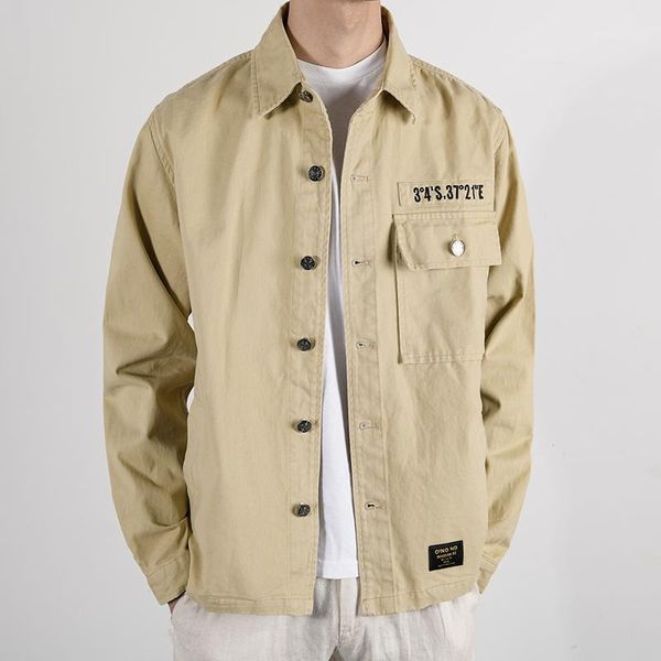 

spring and autumn pure cotton men jacket casual trend jackets for comfortable brand mens handsome male casaco men's, Black;brown