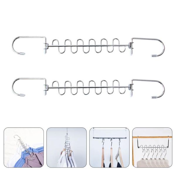 

hangers & racks 2pcs multi-hole clothes storage hanging drying