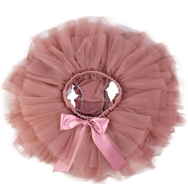 

born baby tutu infant girl birthday chiffon skirt soft 3 layers petti kids clothes girls pp pants d0897, Blue