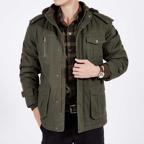 

men's jackets autumn winter hooded coat men casual jacket fleece thick warm trench outwear windbreaker parka male clothes plus size m-9, Black;brown