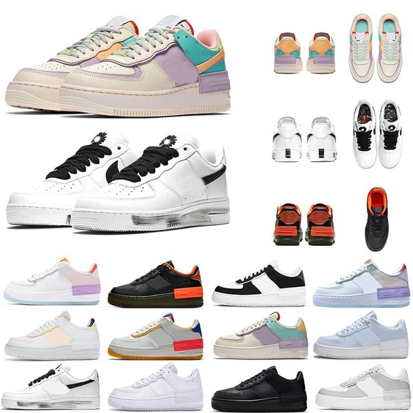 

af 1s men women shadow platform high low cut running shoes pistachio frost pale ivory skateboarding mens outdoor sports trainers sneakers