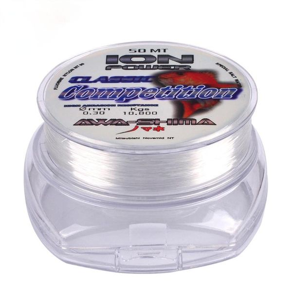 

braid line professional fishing 50m transparent main strong multifilament braids wire for freshwater saltwater