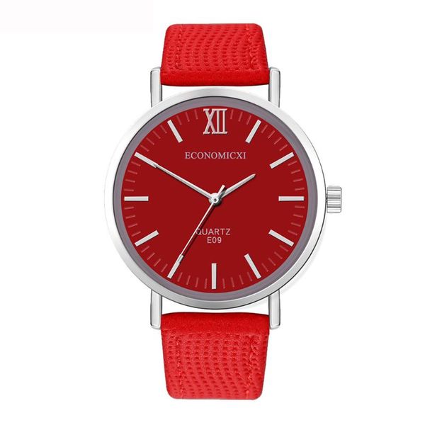

wristwatches 2021 luxury wrist watches for women fashion roman watch lady leather band analog quartz relogio feminino, Slivery;brown