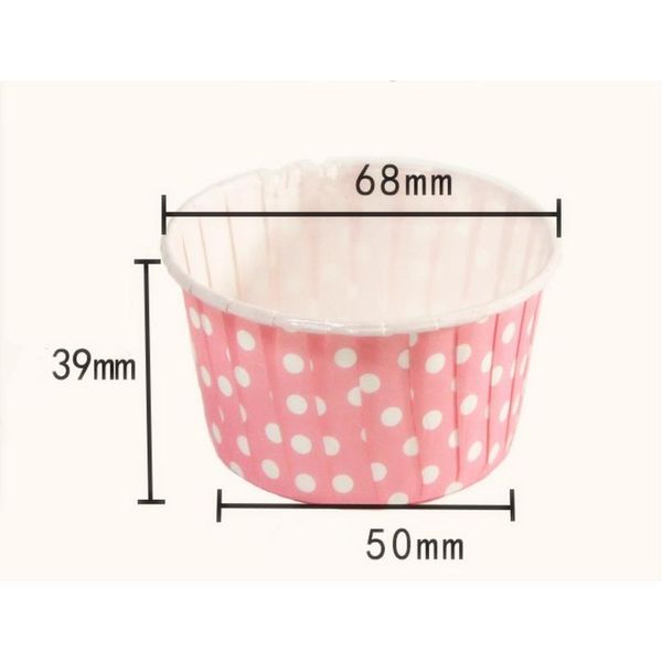 

50pcs white muffin cupcake paper cups cupcake wrapper liner baking cup tray case wedding party muffin decorating bak qylqui