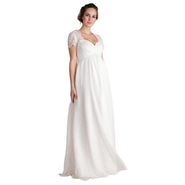 

maternity dresses lace wedding dress po fancy pregnancy pography summer maxi gown pregnant women shooting props clothes, White