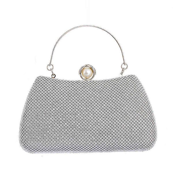 

fashion celebrity style hand held dinner bag luxury rhinestone women's