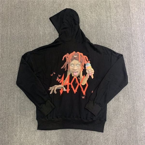 

2021 new trippie redd lifes a trip 1400 merch hoodies men women pullover hooded fj8v, Black
