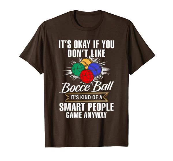 

Bocce Ball Smart People Game Funny Gift Shirt Boccia Player, Mainly pictures