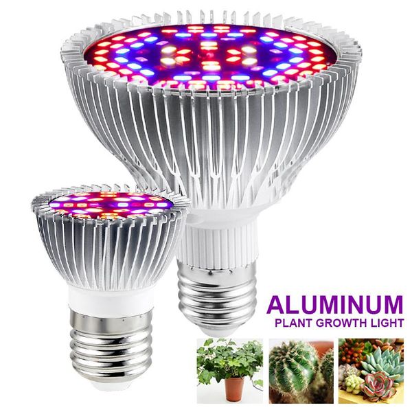 

grow lights led light e27 full spectrum phytolamp for indoor plants growing flowers seedling 40/78/120/150led hydroponics bulb