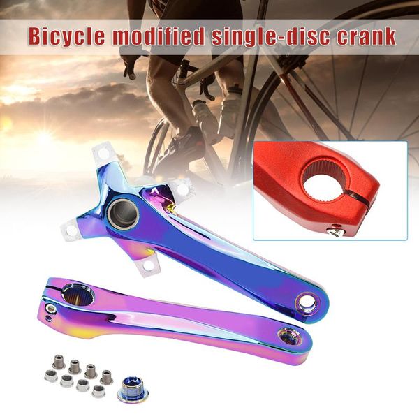 

tools 170mm mountain bike integrated hollow crank set left and right crankset for moutain bicycle h7jp