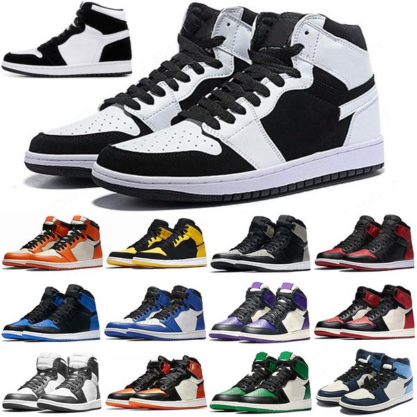 

high fashion 1 1s mens womens basketball shoes jumpman shattered backboard midnight navy royal green seafoam flexible trainers outdoor