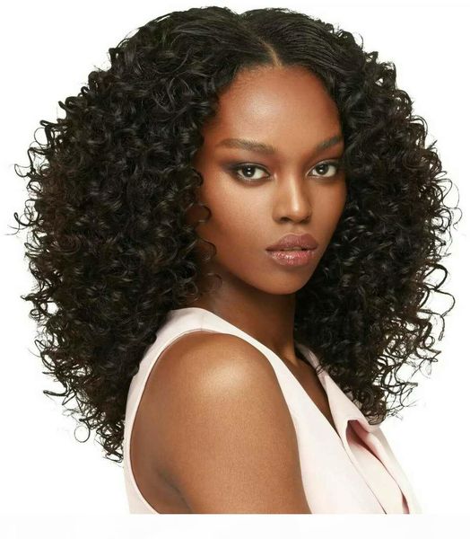 

wave curly wig 13x6 deep part lace front human hair wigs for black women brazilian remy full ends preplucked with baby hair, Black;brown