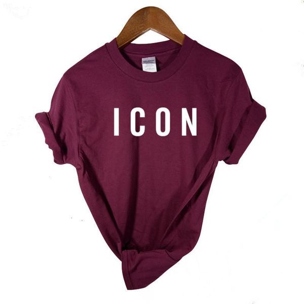 

icon printed women breathable tshirt casual women's t shirt o-neck female 100% cotton tee shirts 2021 new summer, White