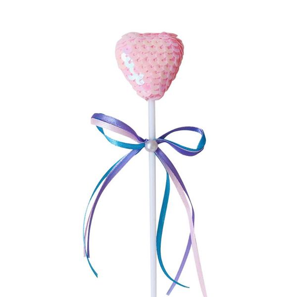 

other festive & party supplies 5pcs glitter cake ers love heart picks double-sided decoration for birthday