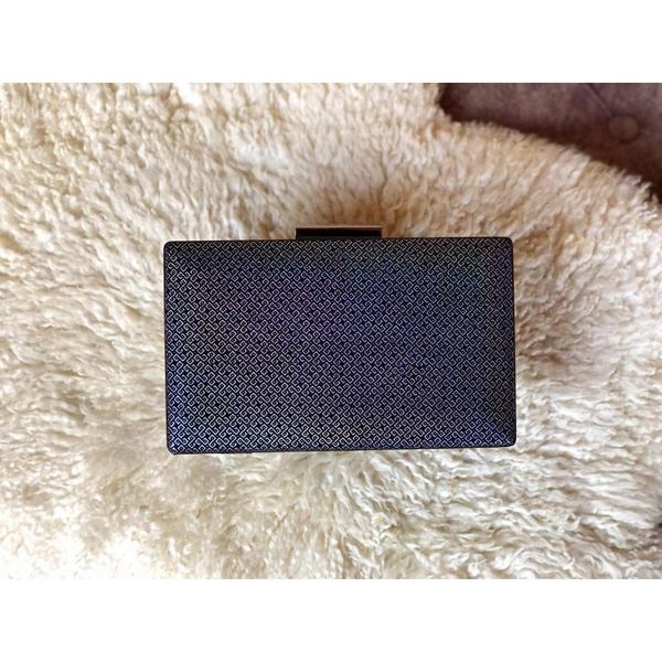 

evening bags special texture square portfolio season modern design luxury chain strap metal detail elegant wedding party women's handba