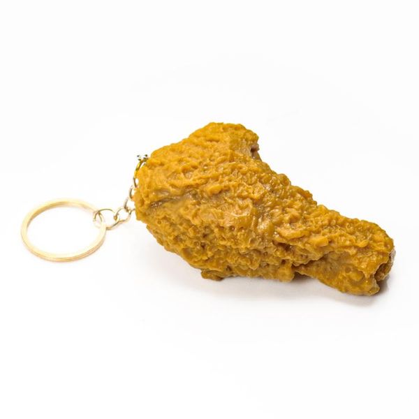 

decorative objects & figurines simulation food keychain fries chicken nuggets fried legs pendant keyring children's toys gifts bag car