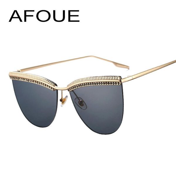 

sunglasses women brand designer vintage sun glasses female fashion diamond luxury decoration classic eyewear uv400, White;black