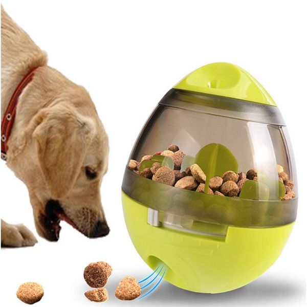 

cat toys smarter food balls treat dispenser dog iq ball toy interactive pet cats playing training supplies