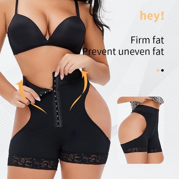 

women's shapers tummy control panties for women slimming bulifter shapewear girl briefs waist trainers body shaper seamless underwear, Black;white