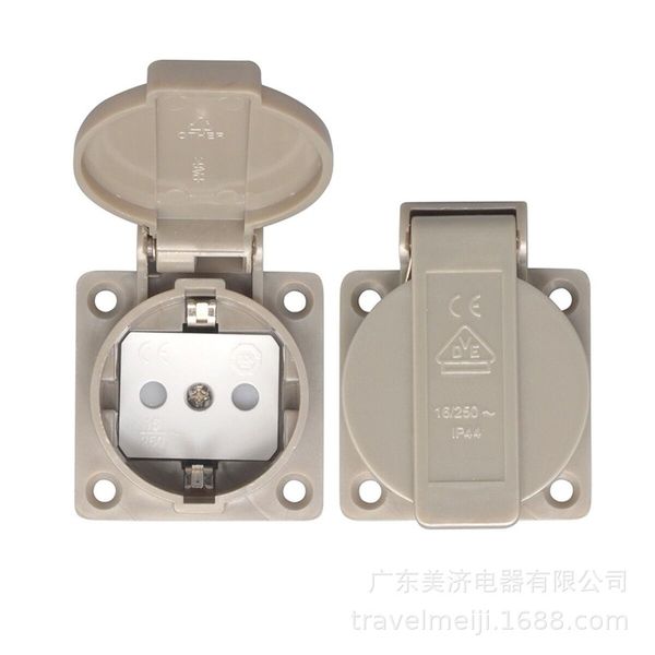 

ip44 tuv certified german socket b-013