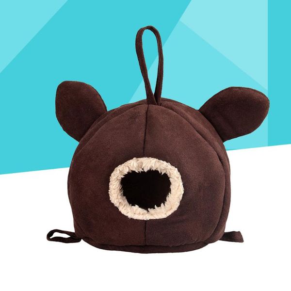 

hamster plush hammock hanging warm cave cartoon sleeping bed for hamster guinea