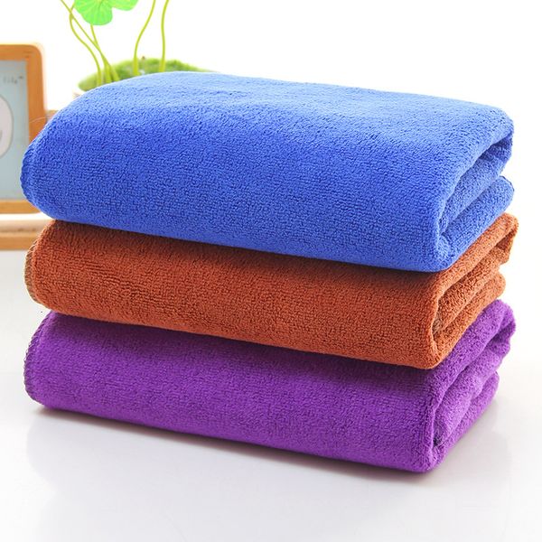 

towel microfiber 400m2g thickened hair salon car wash 35 * 75 waxed y absorbent towel gift