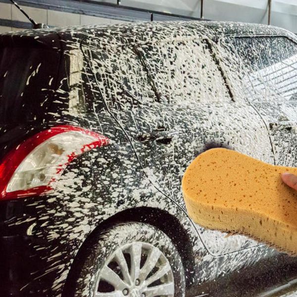 

car sponge extra large size washing easy grip soft fiber multi-functional cleaning
