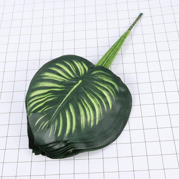 

30pcs beautiful hawaii leaves artificial plants leaves decorative watermelon leaf