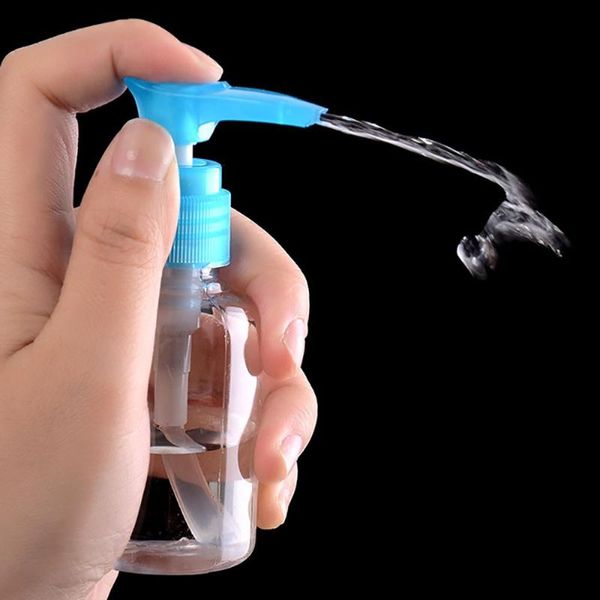 

storage bottles & jars 5 pcs/set 50 / 100 ml transparent empty pump portable refillable makeup cosmetic container for travel household