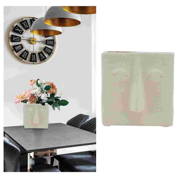 

vases 1pc unique decorative vase home abstract creative chic craft white