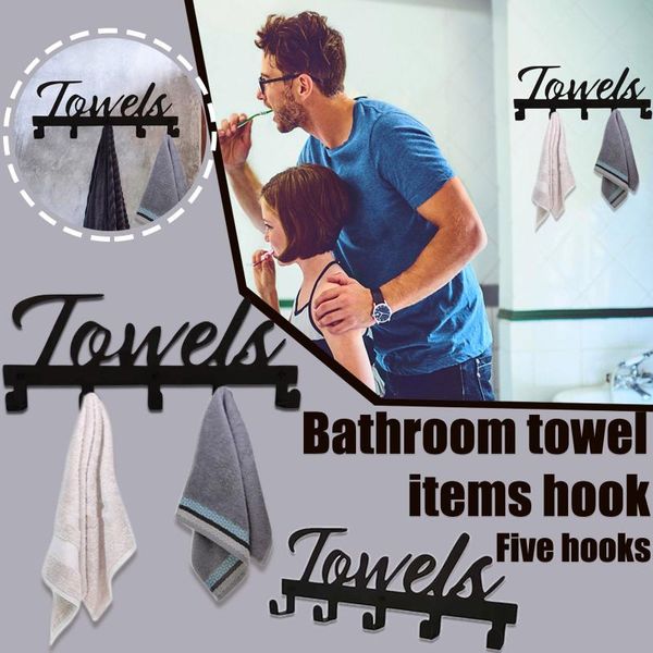 

hooks & rails space aluminum robe hook creative wall-mounted kitchen door coat hanger bathroom towel rack hanging holder