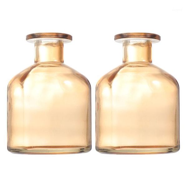 

storage bottles & jars 2pcs household simple decorative glass hydroponic vases for home use
