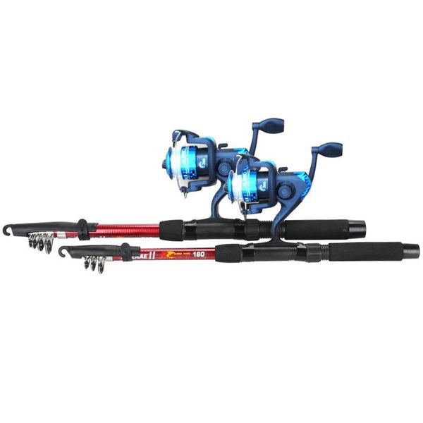 

bait cage fish line fishing rod combination rod reel combo fishing gear suit portable outdoor sport lake practical durable