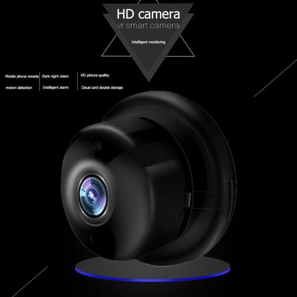 

mini cameras us plug hd 1080p 180 degree wireless wifi ip camera security cctv surveillance applicable to home store company