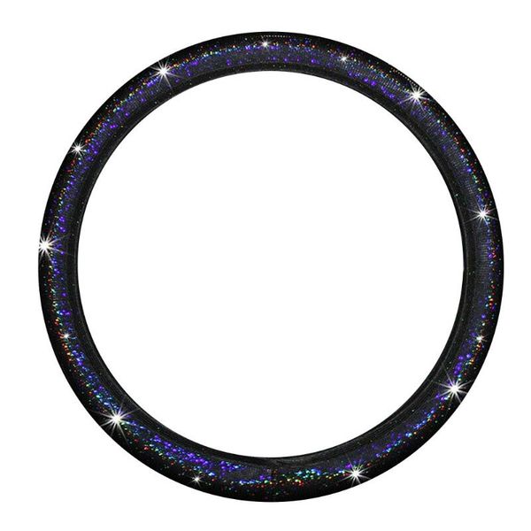 

steering wheel covers universal car cover skidproof auto anti-slip pu leather car-styling accessories