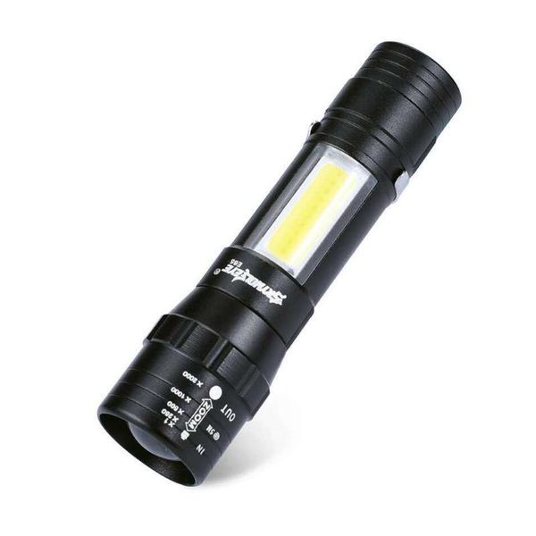 

flashlights torches portable led t6 cob usb rechargeable emergency torch lantern waterproof camping hiking light outdoor indoor