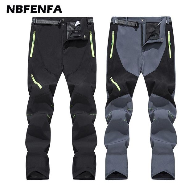 

men's summer pants male quick dry pants breathable patchwork trousers outdoor sports hiking trekking fishing sweatpants lx039, Black