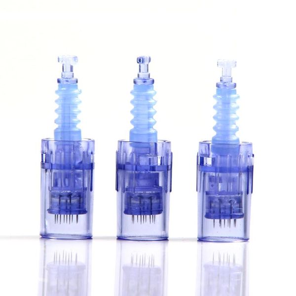 

tattoo needles 10/50/100pcs bayonet microneedles drag nano cartridge a6 derma pen for auto microneedling tip