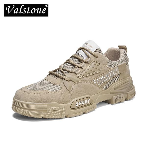 

valstone mens fashion sneaker casual white shoes for men outdoor breathable non-slip lace-up male footwear lace-up new arrivals, Red;white