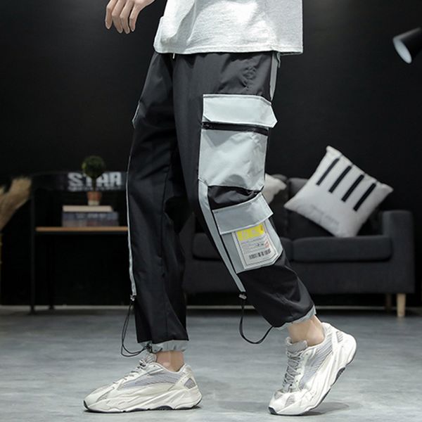 

new streetwear hip hop cargo of the women's pockets 2021 autumn male pantsuit runners hare black dropshipping pants dj9t