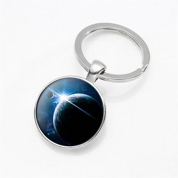 

keychains star series time gemstone keychain alloy pendant 2 pieces, Silver