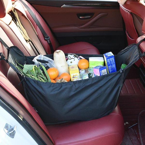 

car organizer large capacity hammock bag durable oxford cloth storage universal seat box trunk luggage holder pocket