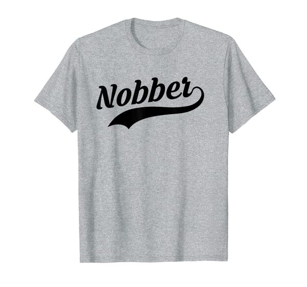 

nobber proud to be a nobber retro t-shirt, White;black