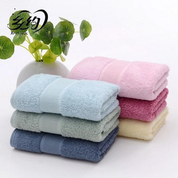 

towel bamboo fiber plain color broken beauty soft absorbent wash face