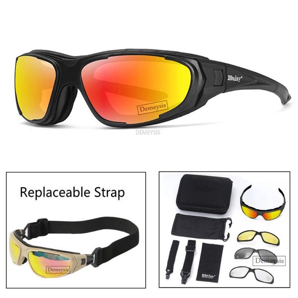 

outdoor eyewear military tactical polarized glasses army shooting goggles motor riding hiking mountaineering motorcycle